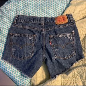 Levi shorts. Never worn.